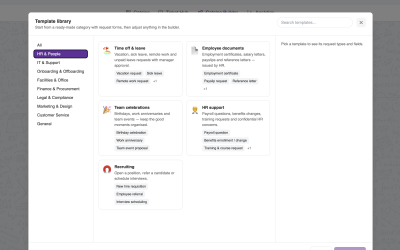 NEW FEATURE: Premade Templates — a Ready-Made Process Library Inside FlowDocs